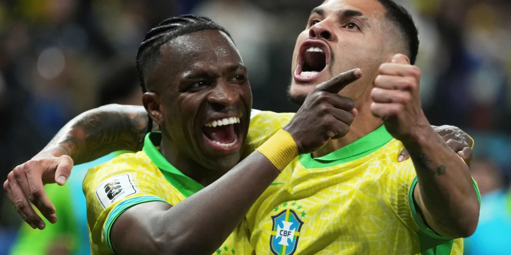 Brazīlijas izlase otrdien nodrošināja sev vietu 2026. gada Pasaules kausa finālturnīrā.