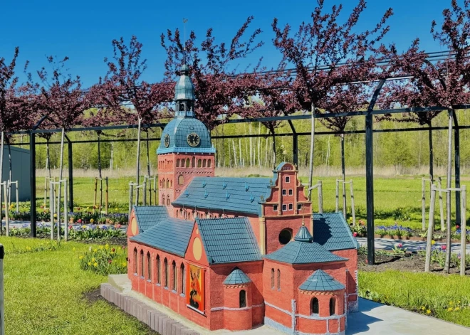Unikāls parks Lietuvā priecēs ar iespaidīgu Rīgas Doma miniatūru
