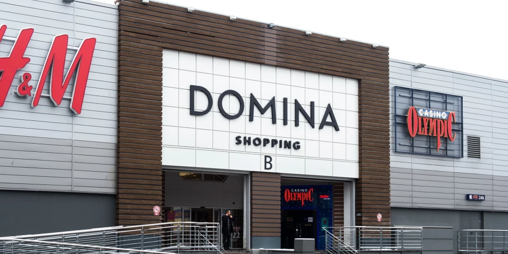 Aizvadītajā naktī tirdzniecības centrā "Domina Shopping" Rīgā izcēlies ugunsgrēks.