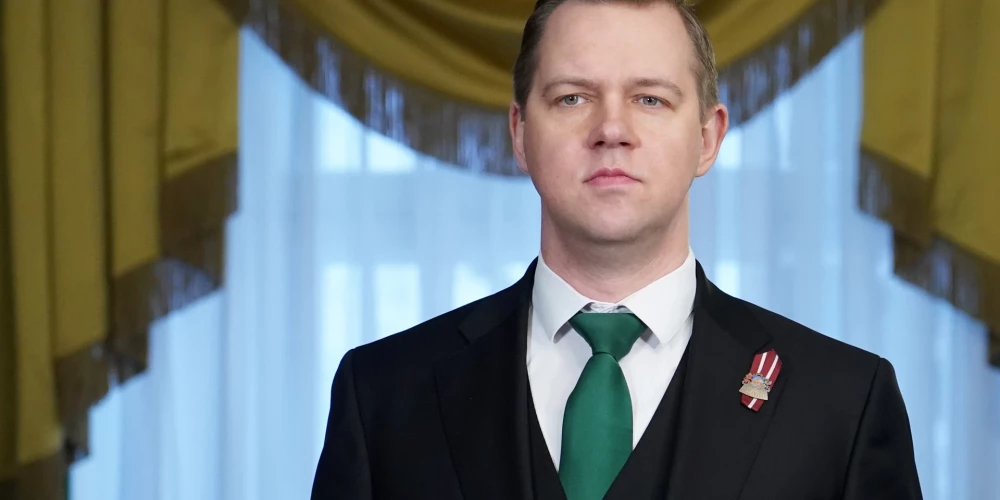 Zaļo un zemnieku savienības (ZZS) Saeimas frakcijas vadītājs Harijs Rokpelnis 