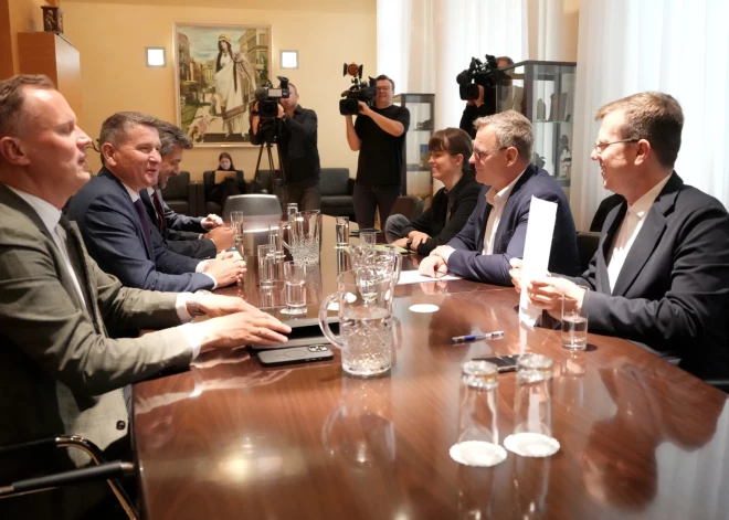 Pēc pirmās Rīgas koalīcijas sarunu kārtas četri politiskie spēki pauduši gatavību strādāt kopā