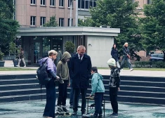 Zēnu performanci vēroja arī Valsts prezidents Edgars Rinkēvičs.