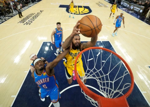 "Pacers" savā laukumā bija pārāki ar 116:107 (24:32, 40:28, 20:29, 32:18), sērijā panākot 2-1.