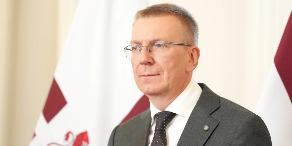 Valsts prezidents Edgars Rinkēvičs.
