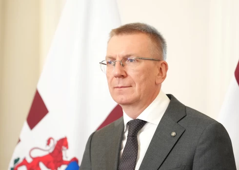 Valsts prezidents Edgars Rinkēvičs.