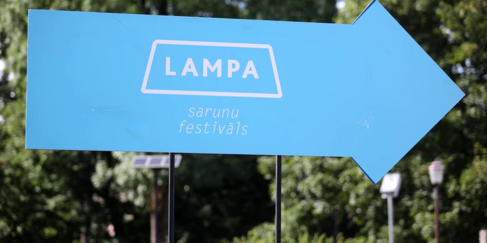 Sarunu festivāls "Lampa" Cēsīs.