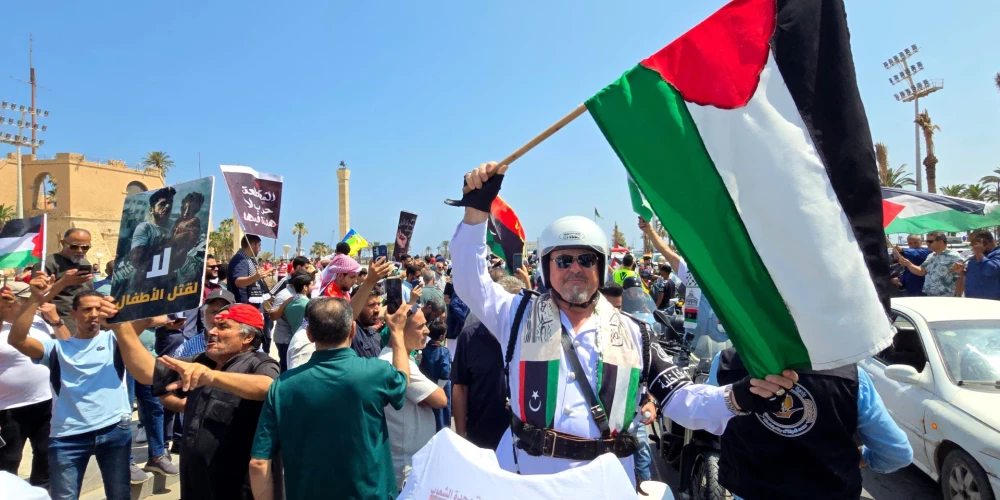 Ēģiptes varasiestādes Kairā aizturējušas vairāk nekā 200 palestīniešu atbalstītāju, kuri plānoja gājienu uz Gazas joslas robežu.