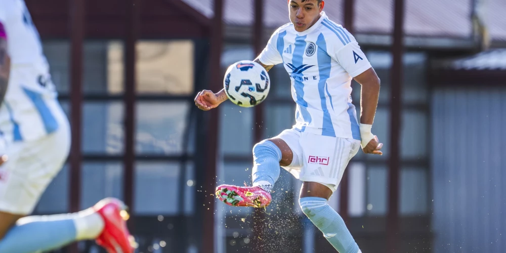 "Riga FC" pussargs Orlando Galo.