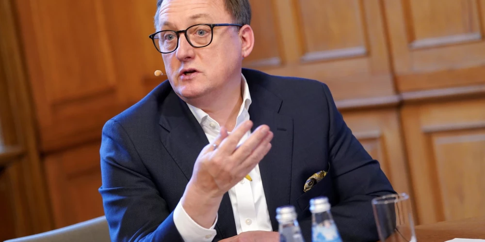 Президент Банка Латвии Мартиньш Казакс.