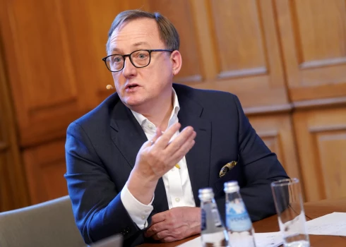Президент Банка Латвии Мартиньш Казакс.