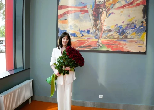 Aigara Fadejeva sieva Eva Butāne.