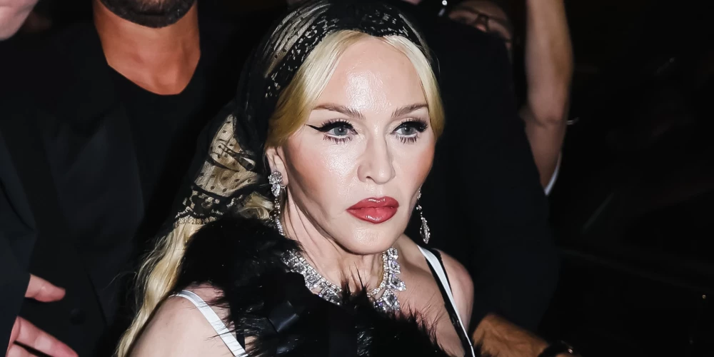 Popmūzikas karaliene Madonna.