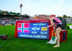 Karstens Varholms Oslo Dimanta līgas posmā labo paša pasaules rekordu 