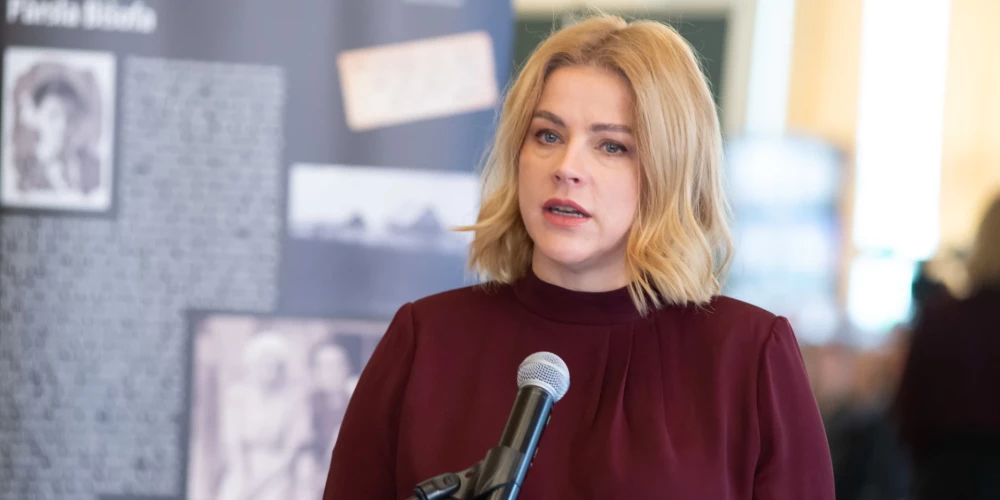 Ministru prezidente Evika Siliņa apmeklē fonda “Sibīrijas bērni” konferenci-tikšanos “Aizvestajiem”.