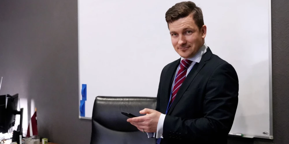 Rīgas pašvaldības Vēlēšanu komisijas priekšsēdētājs Māris Zviedris.