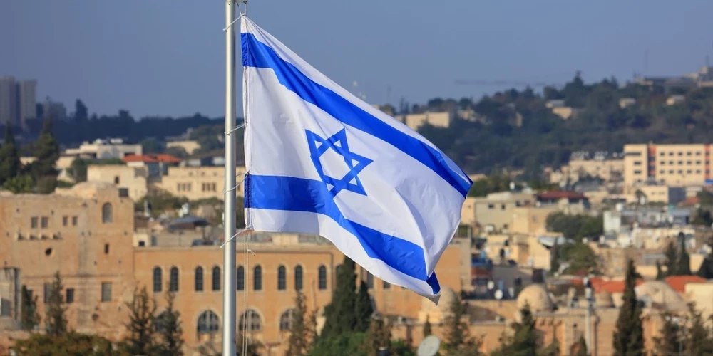Izraēlas karogs.