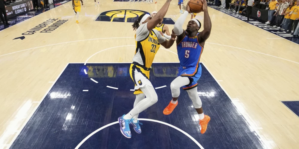 "Thunder" viesos uzvarēja ar rezultātu 111:104 (34:35, 23:25, 23:27, 31:17).
