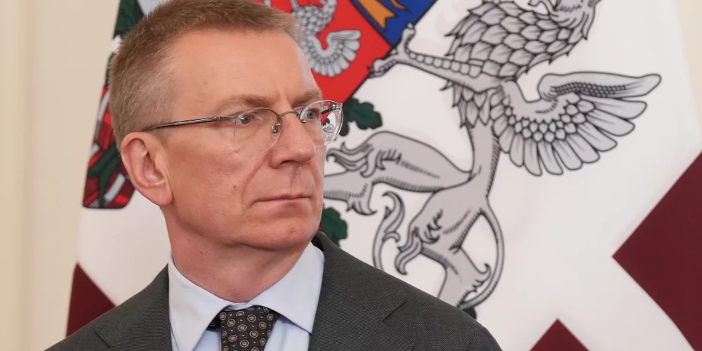 Президент Латвии Эдгар Ринкевич.