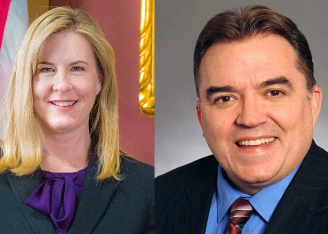 ASV nošauta demokrātu politiķe Melisa Hortmane un viņas vīrs, ievainots arī senators