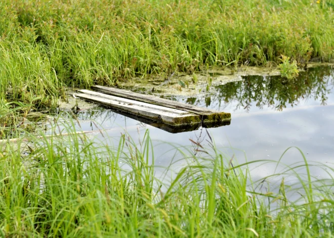Dikļu pagastā no purva dīķa izcelts bojāgājušais