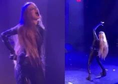 VIDEO: Īlona Maska meita Viviana spoži debitē uz "drag" skatuves, vicinot transpersonu karogu