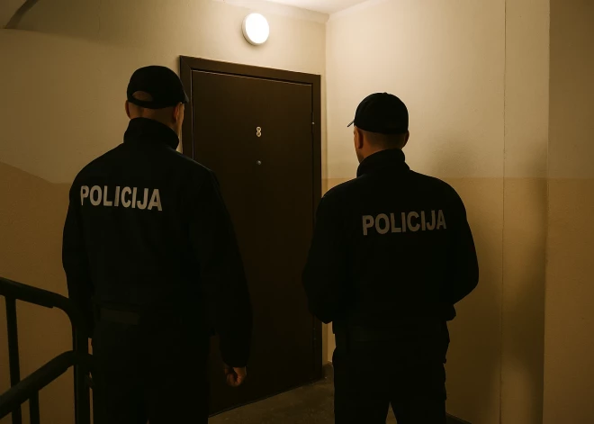 В Ильгюциемсе полиция забрала пятерых голодных детей у пьяной матери - одного из сотрудников покусала собака