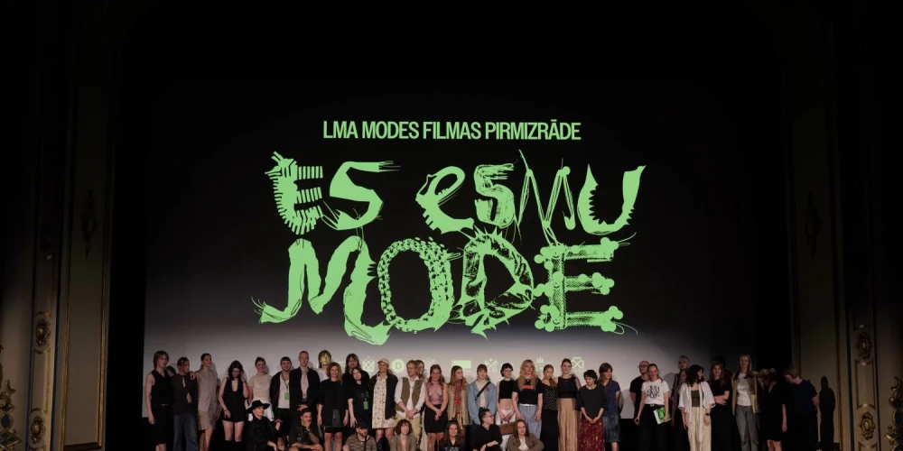 LMA Modes skates filmas “Es esmu mode” pirmizrāde.