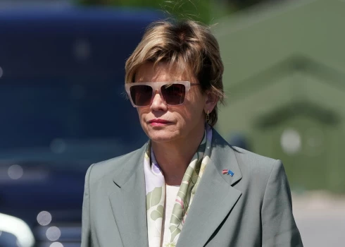 Latvijas ārlietu ministre Baiba Braže.