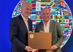 FIFA augstu novērtējusi Latvijas Futbola federāciju par bērnu un ģimeņu iesaisti futbolā
