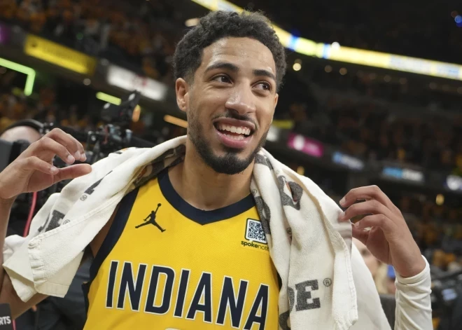 Indiānas "Pacers" līderis par spīti kājas traumai gatavojas spēlēt NBA finālsērijas sestajā spēlē