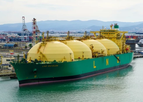 Латвия тоже уже зависит от импорта сжиженного природного газа. 