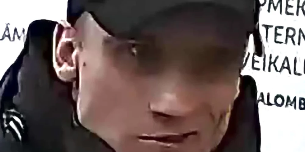 Rīgā tiek meklēta attēlā redzamā persona.