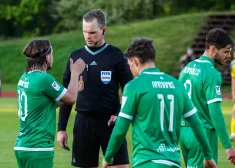 "Tukums 2000" Latvijas futbola virslīgas pamatlaika izskaņā izrauj neizšķirtu pret "Jelgavu"