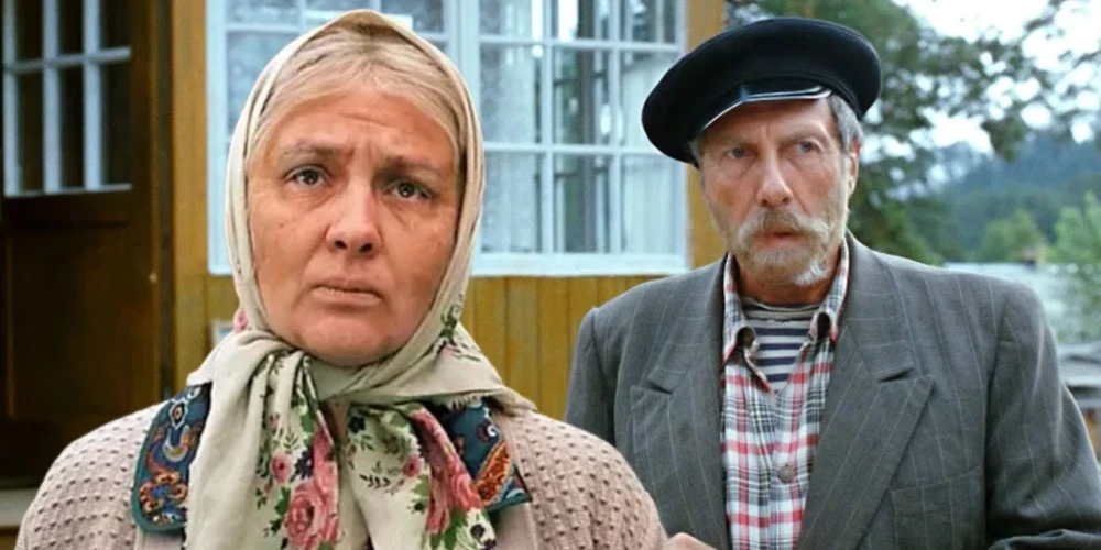 Наталья Тенякова и Сергей Юрский в фильме "Любовь и голуби".