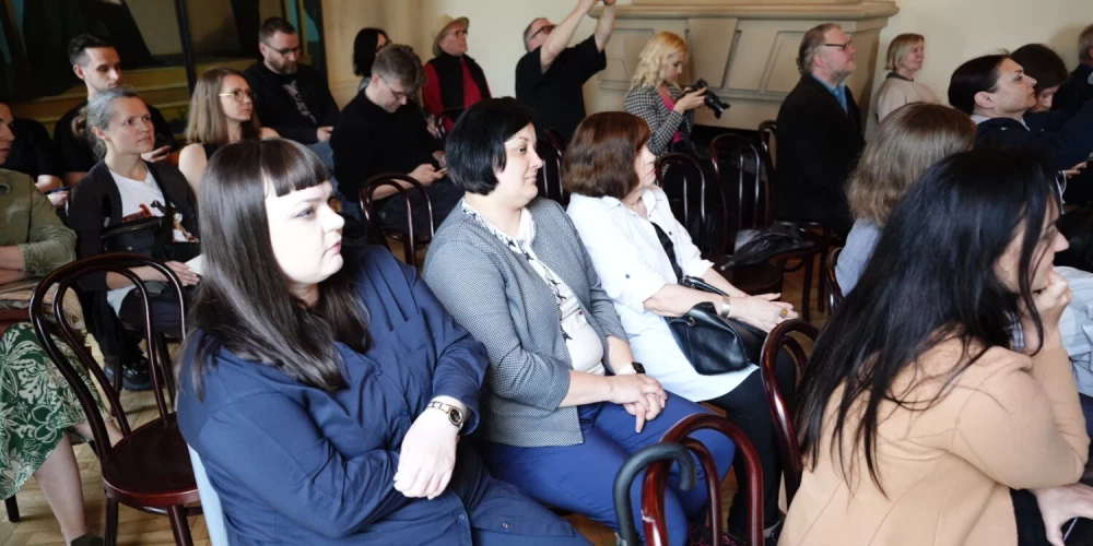 "Spēlmaņu nakts" nominantu paziņošanas ceremonija.