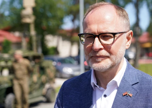 Aizsardzības ministrs Andris Sprūds.