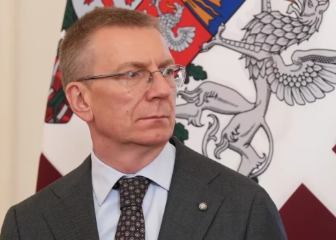 Президент Латвии Эдгар Ринкевич.