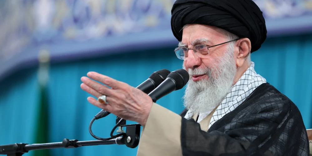 Irānas augstākais līderis ajatolla Ali Hamenei.
