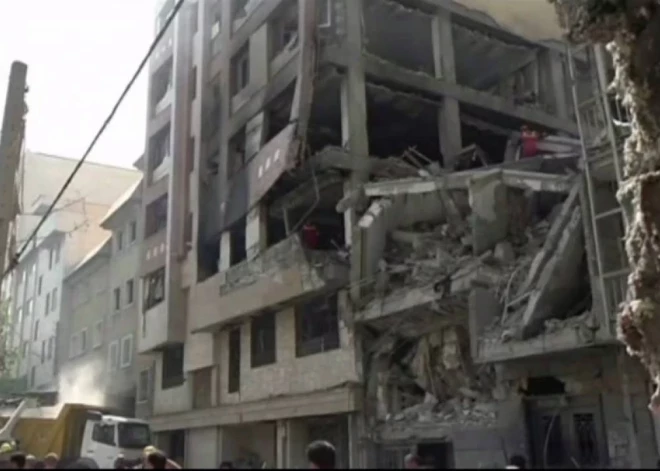 Teherānā: Izraēla sagrāvusi Irānas iekšējās drošības dienesta mītni