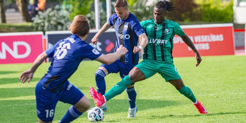 "Auda" trešdien "Tonybet" Latvijas futbola virslīgas 18. kārtā izcīnīja uzvaru, svinot trešo panākumu pēc kārtas..