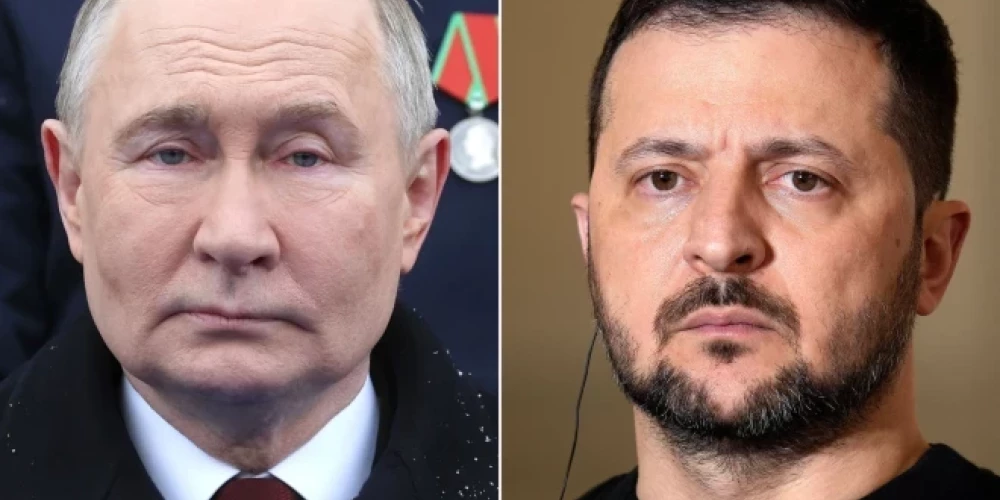 Krievijas vadītājs Vladimirs Putins gatavs tikties ar Ukrainas prezidentu Volodimiru Zelenski pamiera sarunu beigu fāzē.