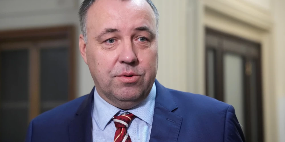 LOK prezidents Raimonds Lazdiņš.