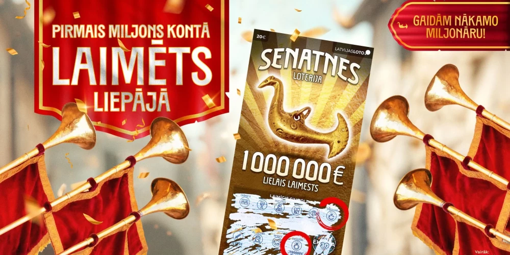 Laimētājs ir vairāk nekā 30 gadus vecs liepājnieks, kurš laimīgo biļeti iegādājās vienā no Liepājas Maxima veikaliem.