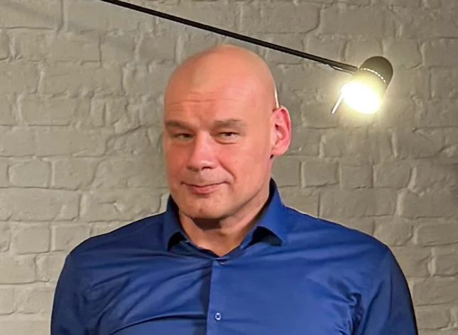 Latvijas Neredzīgo biedrības centrālās valdes priekšsēdētājs Kaspars Biezais.