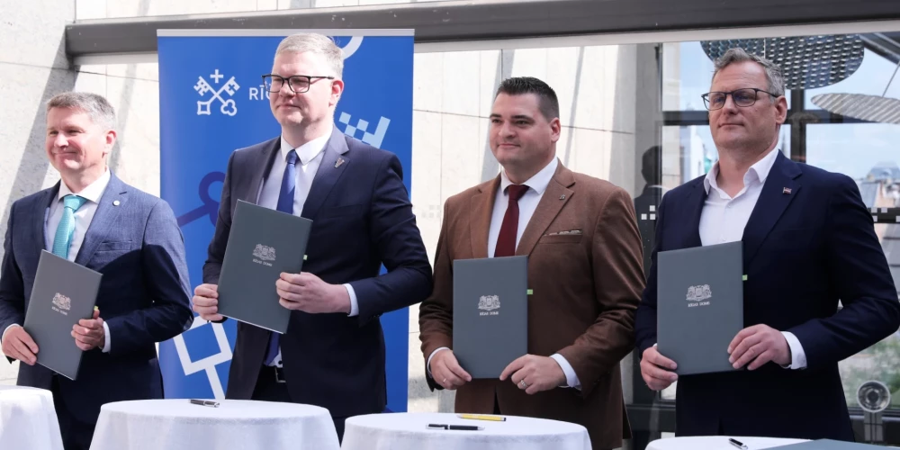 Jauno Rīgas domes koalīciju veidos četras frakcijas.