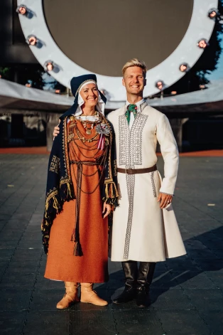 Jāņa Pētersona ģimenei Dziesmu un deju svētki ir dzīvesveids.