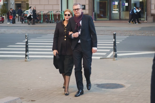 Ilze Pīlēna ar vīru Uldi Pīlēnu.