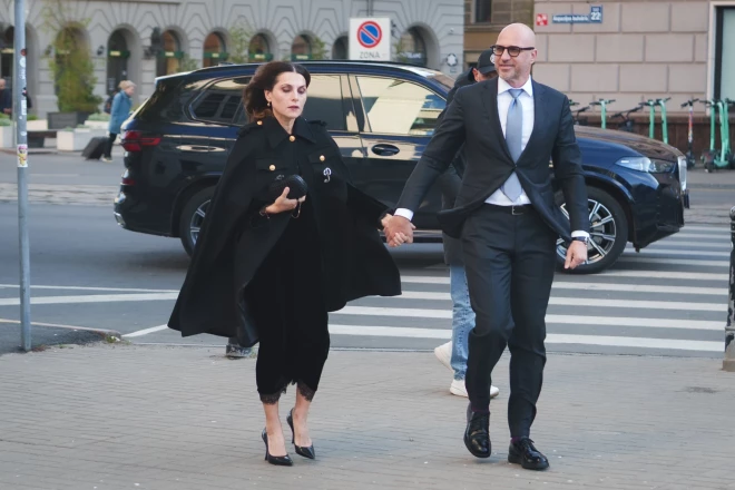Irīna Pīgozne ar vīru Edgaru Pīgozni.