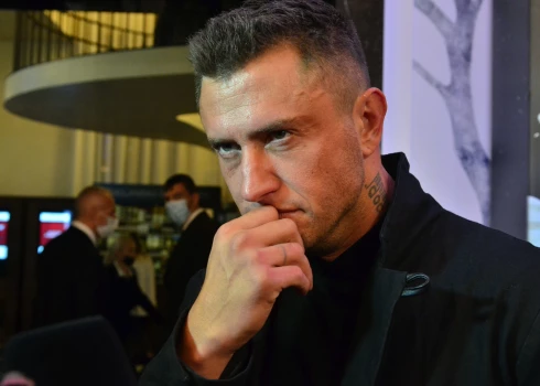 Krievu aktieris Pāvels Prilučnijs 2021. gadā.
