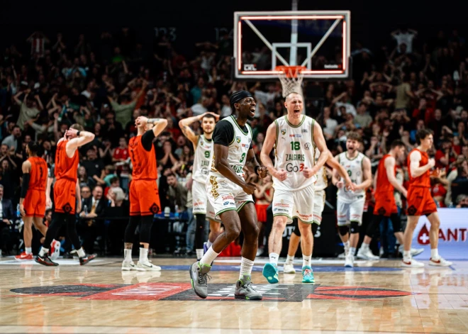 Lietuvas basketbola trilleris: Kauņas "Žalgiris" finālā neticami izrauj izšķirošo spēli, uz kuru zibenīgi izpērk biļetes